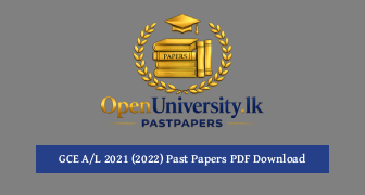 General Certificate of Education (Advanced Level) – 2021 (2022) Past Paper PDF
